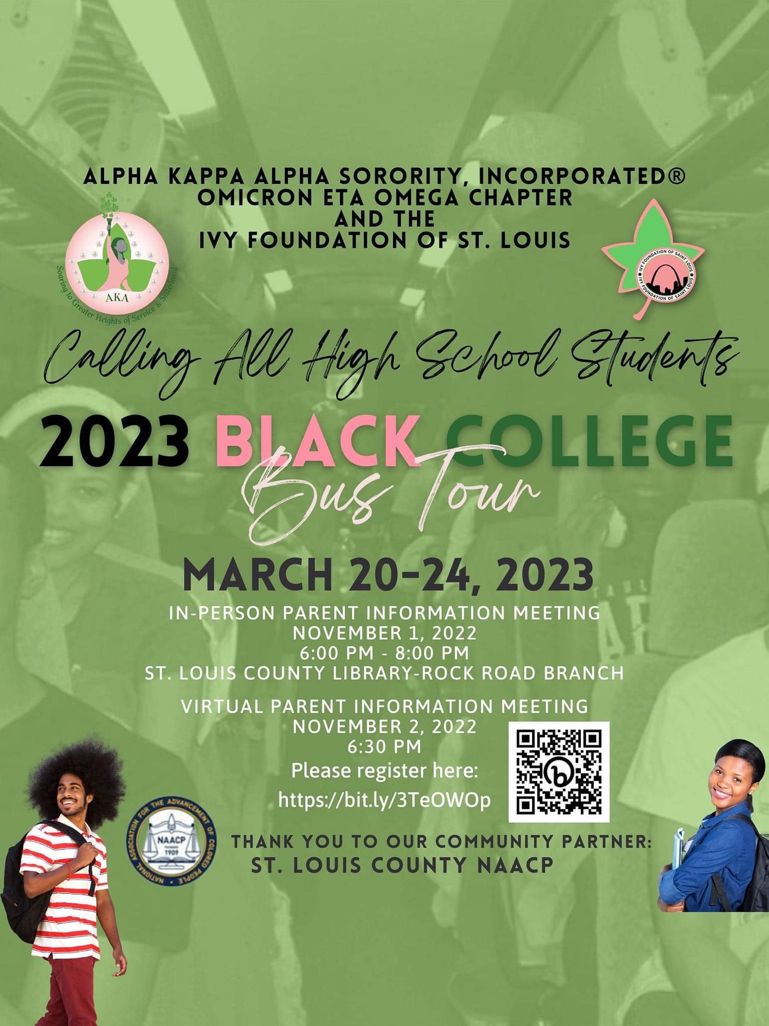 2023 Black College Bus Tour Informational - Alpha Kappa Alpha Sorority